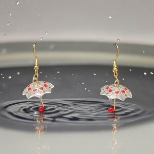 Umbrella Dangle Earrings - NWT